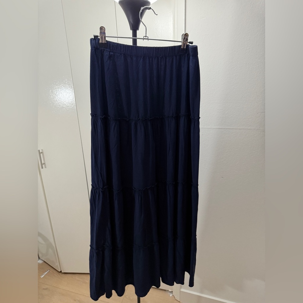NWT Brandy Melville Navy Maxi skirt